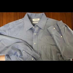 Daniel Cremieux No-Iron Blue longsleeve shirt